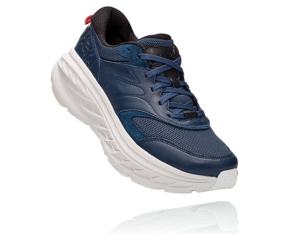 Hoka One One Bondi L Promenadskor All Gender Marinblå - SE-1927036